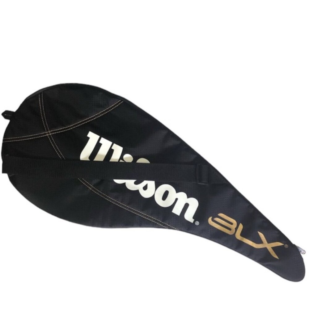 Wilson BLX Pro Racquet Soft Cover/Case in Black/Gold